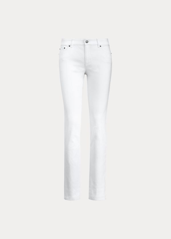 Women's Ralph Lauren Slimming Premier Straight Jeans | 581679ALV